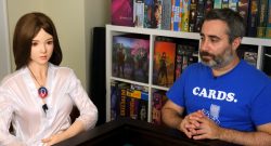 The Dragons Tomb mit seiner Brettspiel-Puppe