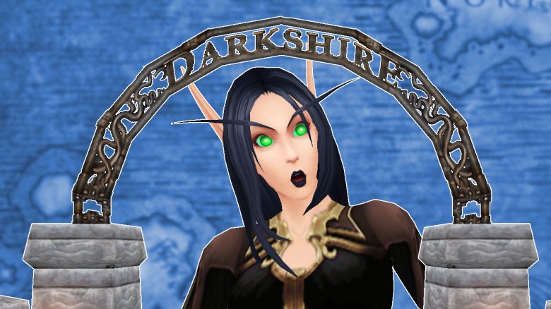 WoW Dark Shire Goth Elf titel title 1280x720