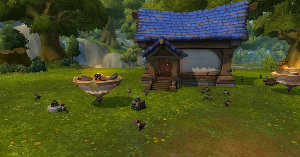 WoW Pets running crazy in Housing outdoor wowhead