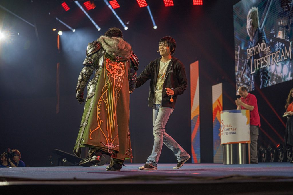 FF14 Fan Fest Naoki Yoshida and Naoki Hamaguchi