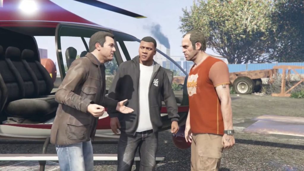 michael trevor und franklin gta 5