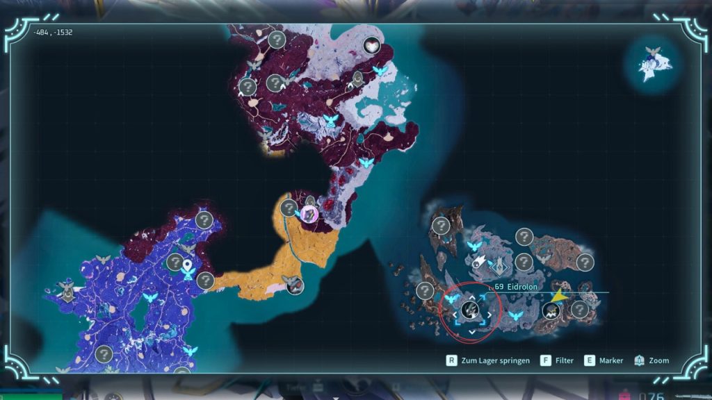 Palworld Eidrolon Location
