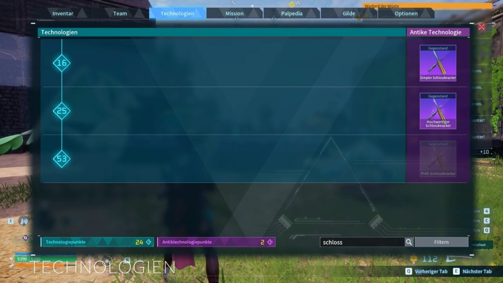 Palworld: Lockpicker Items