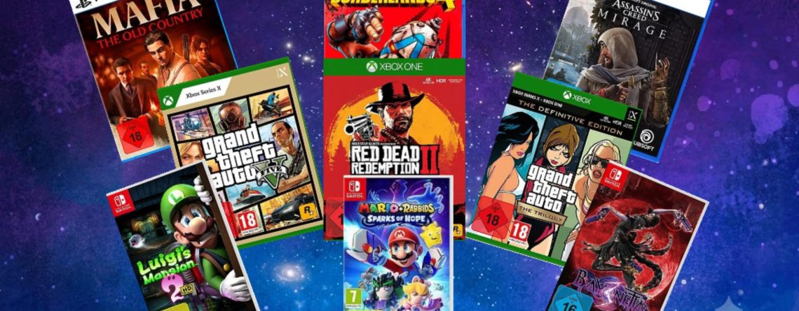 3 Spiele für 49 Euro: Games für PlayStation, Xbox und Switch jetzt im Bundle günstiger