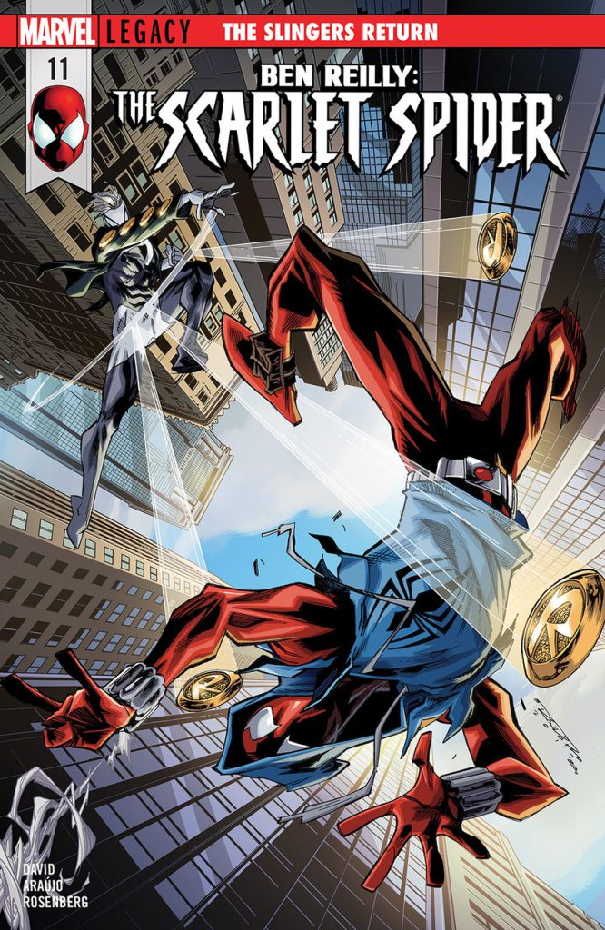 Ben Reilly Scarlet Spider Nr. 11 Cover Marvel