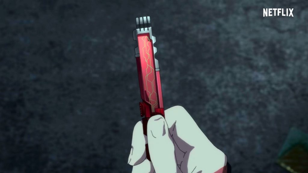 Biochip aus dem neuen Teaser zu Cyberpunk: Edgerunners 2