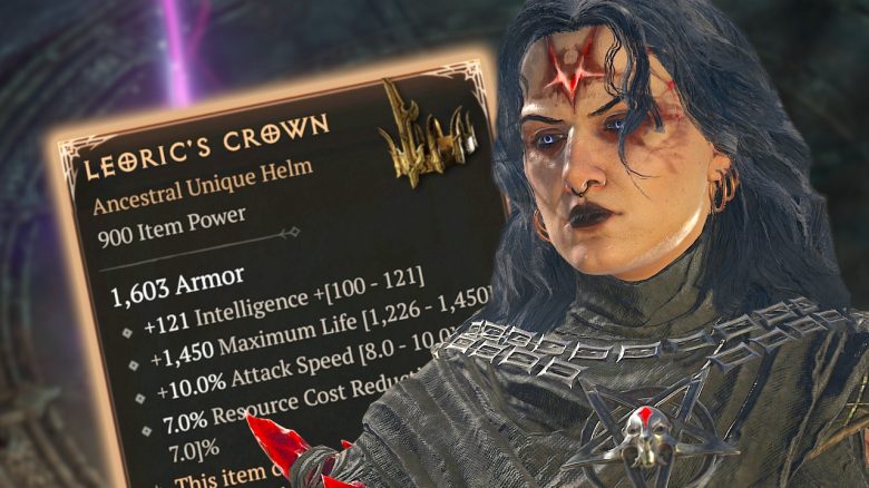 Diablo 4 Leorics Krone auf dem PTR Titel