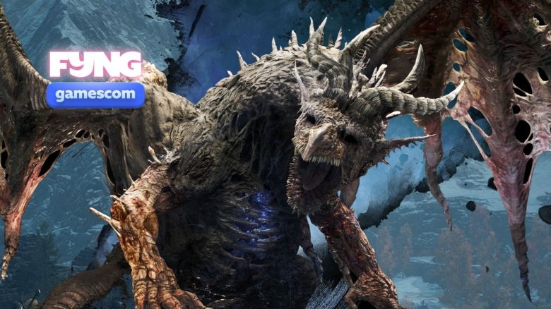 Dragons Dogma 2 Dark Arisen gamescom Drache Interviewauschnitt Bild