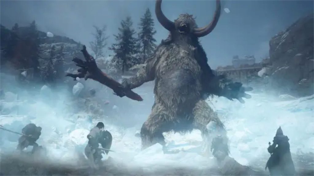 Dragons Dogma 2 Yeti Gegner