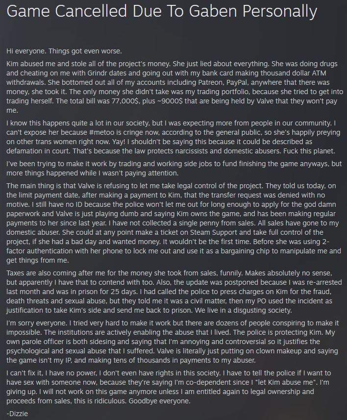 Fortunes Run Statement