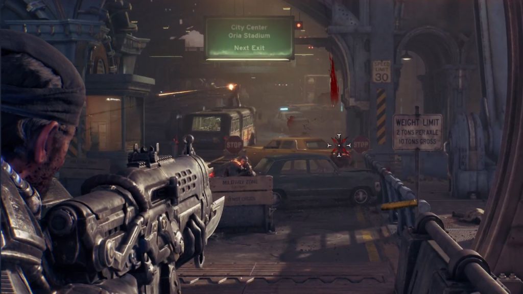 Gears of War E-Day Kampagne Screenshot 1