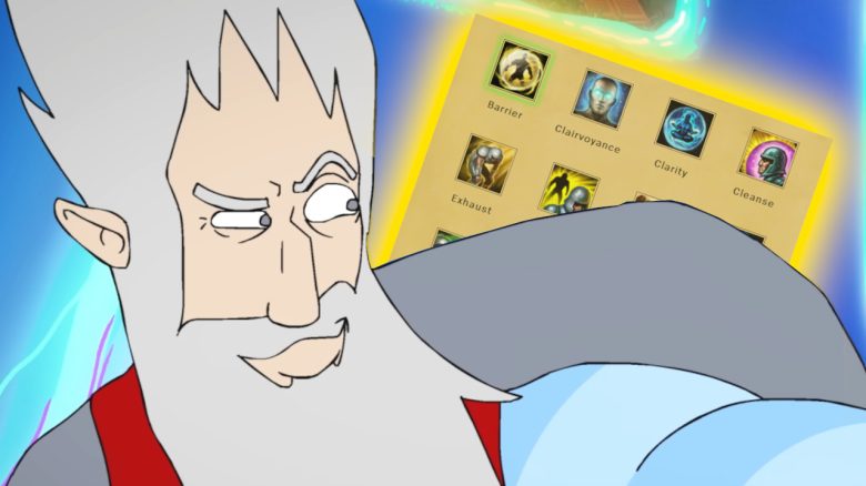 LoL Classic Summoner Spells ZIlean schaut drauf Titel