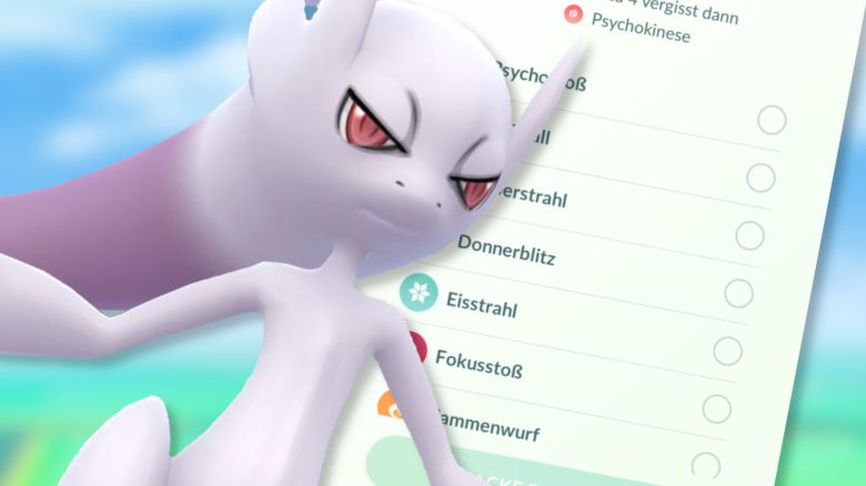 Pokémon GO Mega Mewtu Attacken