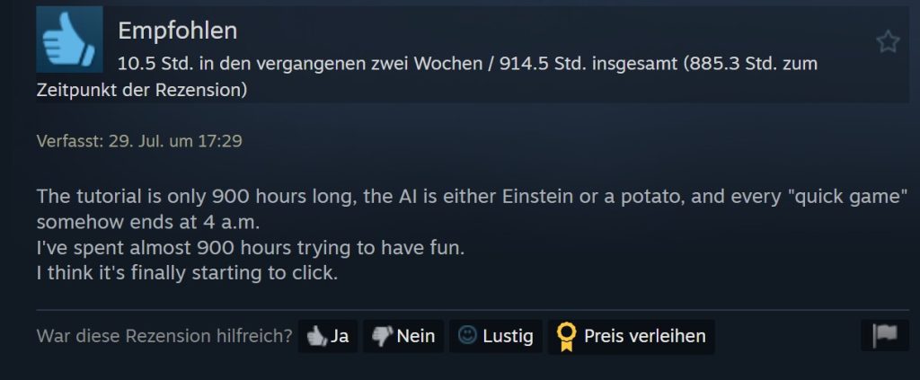 Soulnether Hearts of Iron 4 Rezension 900 Stunden
