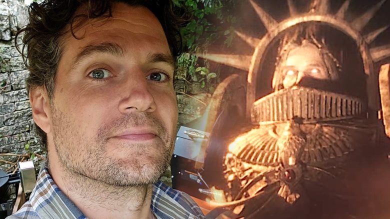 Warhammer 40k Serie Henry Cavill neben dem Imperator Titel