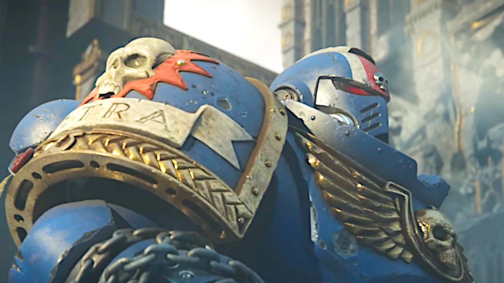 Warhammer 40k space marine 2 ultramarine cinematic Titel