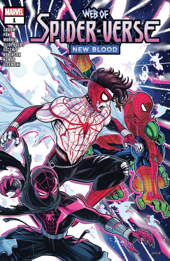 Web of Spider-Verse New Blood No. 1 Cover Marvel