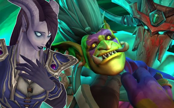 WoW Draenei Sad Zuljan Malacrass titel title 1280x720