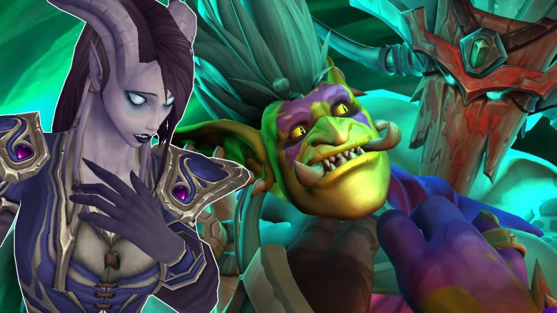 WoW Draenei Sad Zuljan Malacrass titel title 1280x720