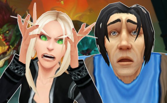 WoW Game Master Sad Blood Elf Angry titel titel 1280x720