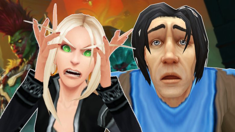 WoW Game Master Sad Blood Elf Angry titel titel 1280x720