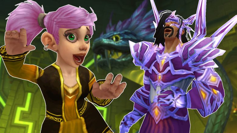 WoW Gnome Dance Human Laugh happy titel title 1280x720