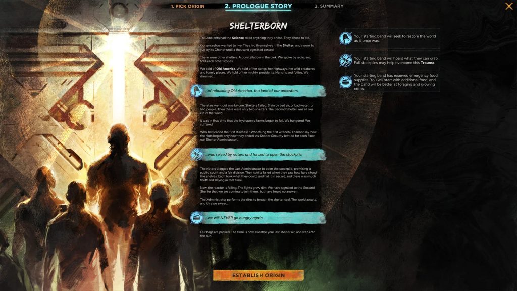 Afterworld Gameplay Screenshot Origin