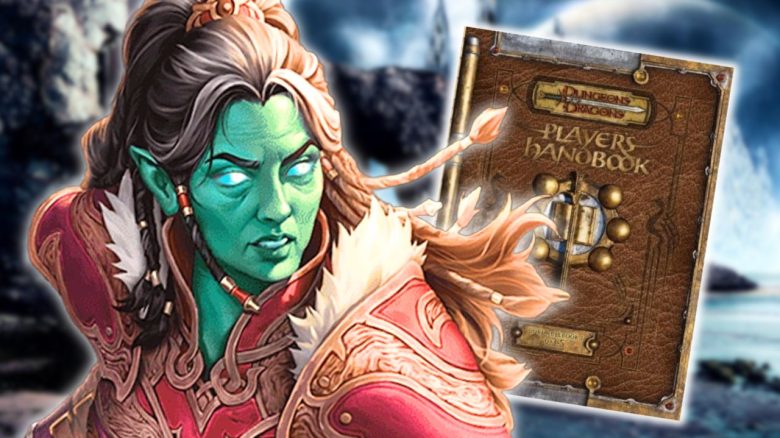 D&D Charakter und Buch