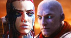 Diablo 5 Spiritborn schaut auf Zavala aus Destiny 2 Titel