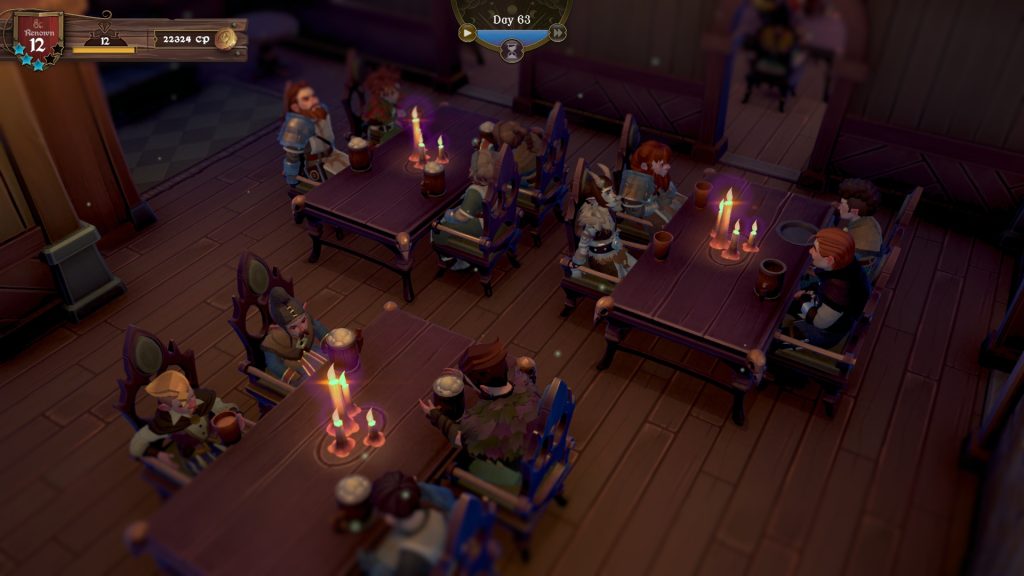 Dungeons and Dragons Long Rest Tavern Screenshot Taverne innen