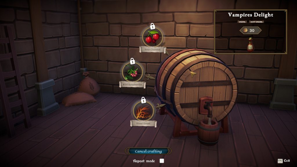 Dungeons and Dragons Long Rest Tavern Screenshot brauen