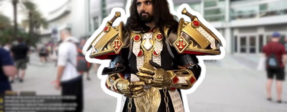 Sympathische WoW-Ikone will einfach nur Fotos auf der BlizzCon machen, ein Security bringt ihn total auf die Palme