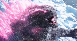Godzilla x Kong The New Empire Trailerbild Godzilla Pink