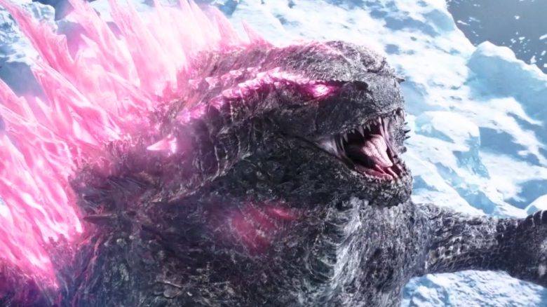 Godzilla x Kong The New Empire Trailerbild Godzilla Pink
