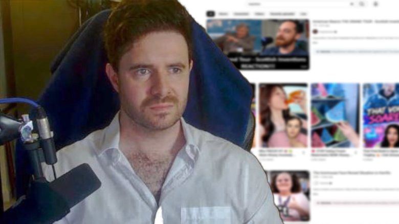 Josh Strife Hayes vor YouTube Reactions Collage