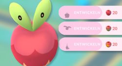 Knapfel Entwicklungen Pokémon GO