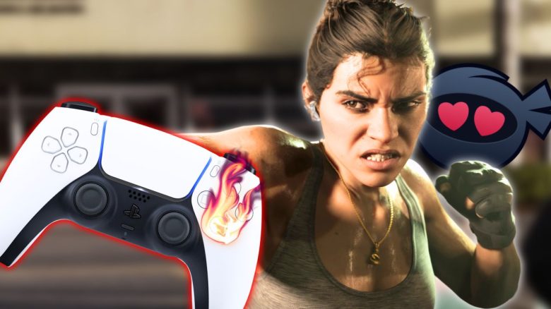 Lucia und Dualshock