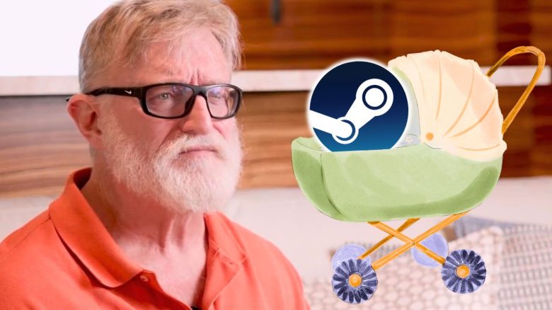 Papa GabeN und sein Baby