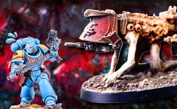 Space Marine flieht vor Oubliette
