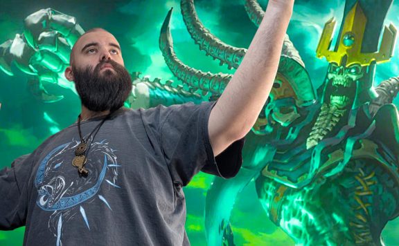 Total War Warhammer 3 Benedict Gott der Untoten mit Nagash Lords of the End Times Titel