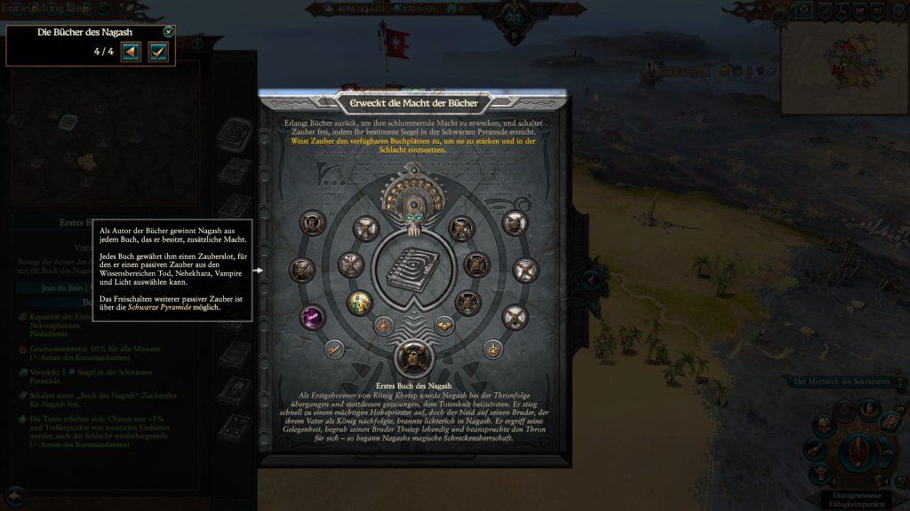 Total War Warhammer 3 Lords of the End Times Bücher des Nagash