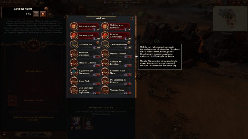 Total War Warhammer 3 Lords of the End Times Neferata Intrigen