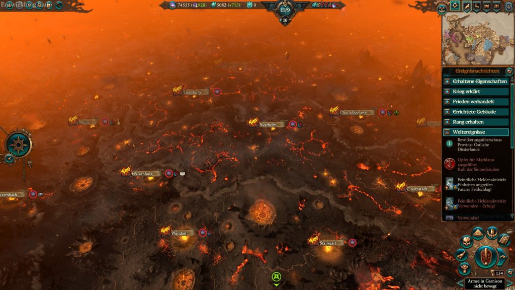 Total War Warhammer 3 Lords of the End Times zerstörte Welt nach Apokalypse 1