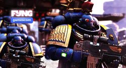 Total War Warhammer 40k Space MArines Ultramarines steiegn aus FYNG Titel