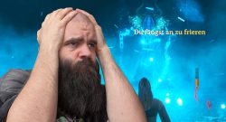 Valheim Endboss ist übel hart Benedict verzweifelt Titel