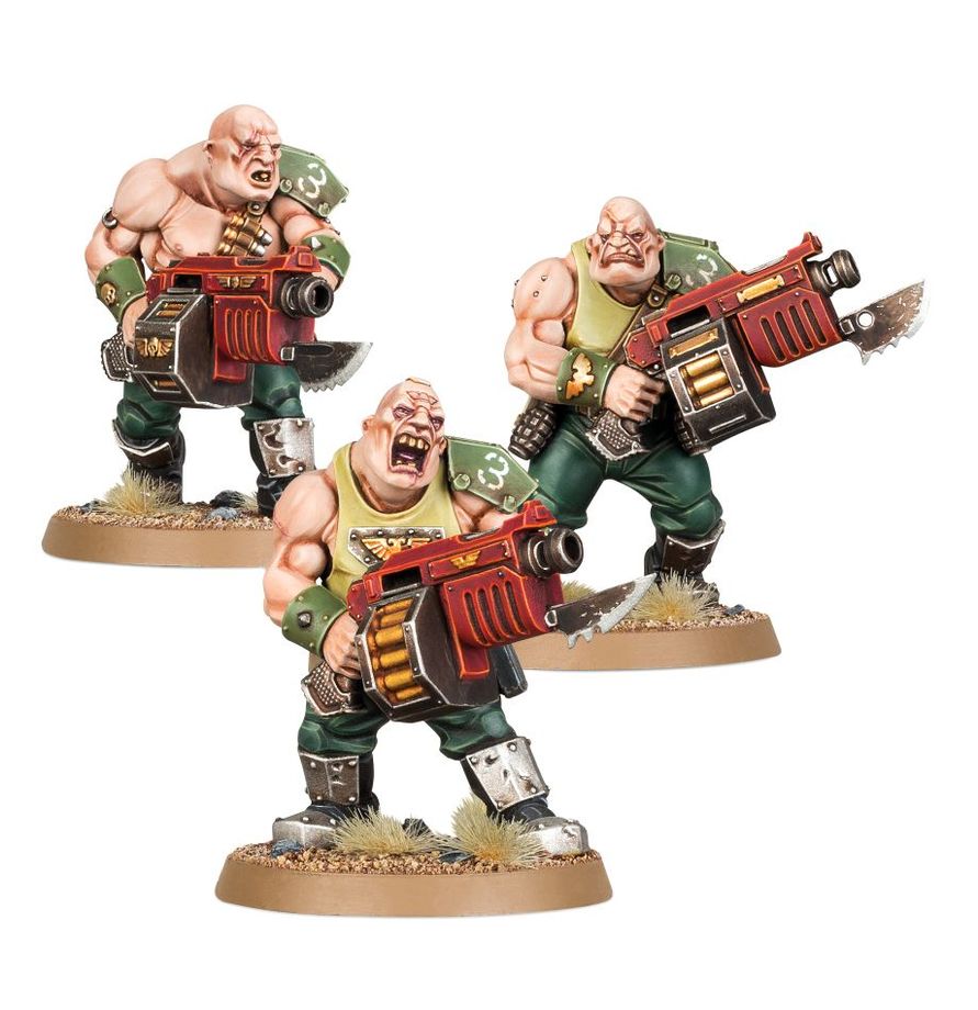 Warhammer 40k Ogryns Modelle