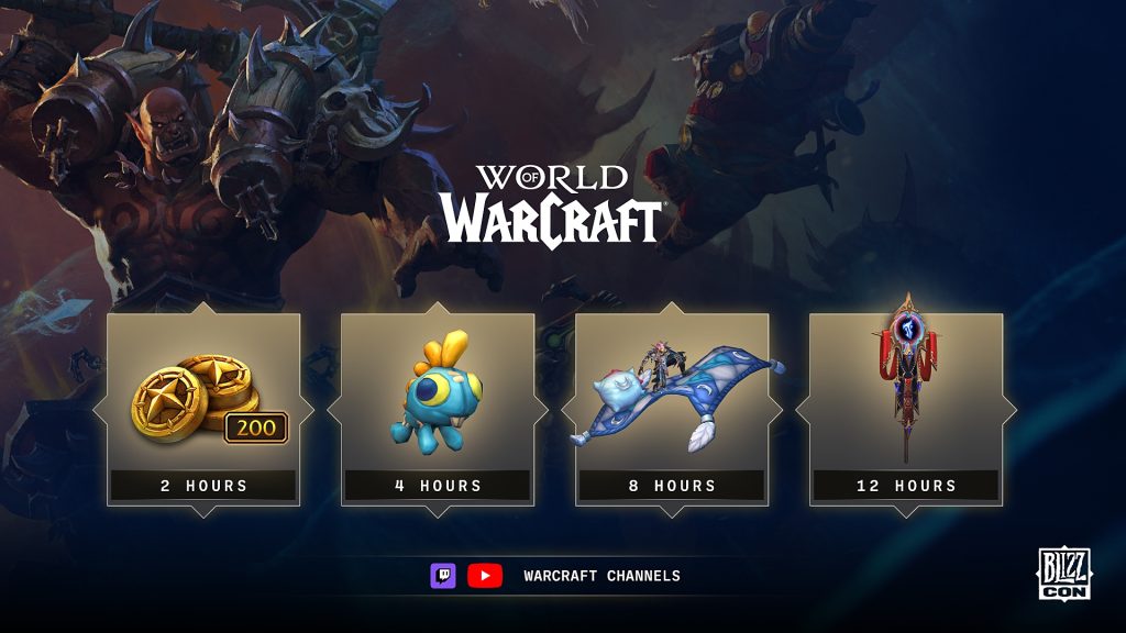 WoW BlizzCon 2026 Belohnungen