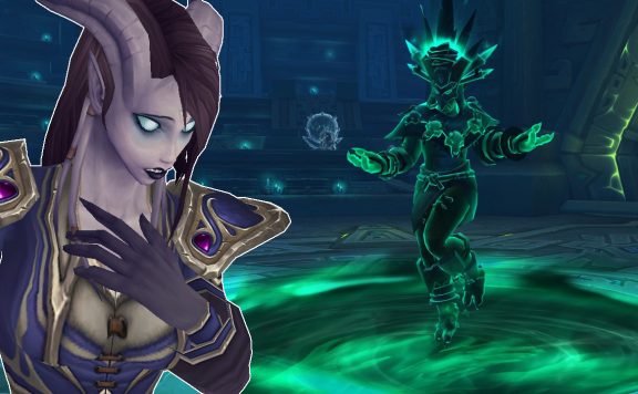 WoW Draenei Sad Nekzali titel title 1280x720
