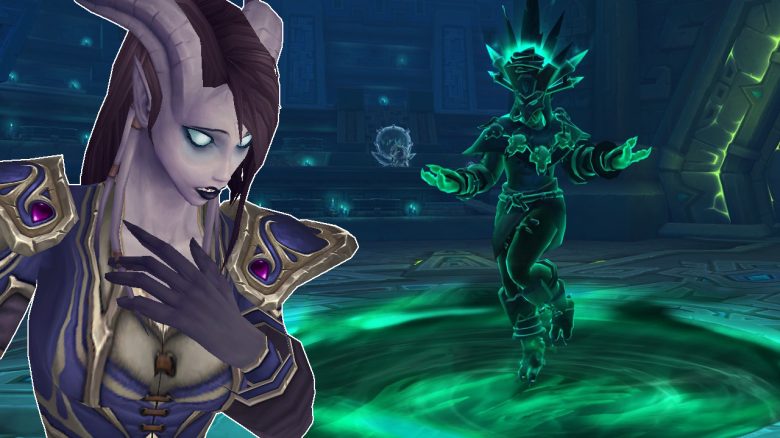 WoW Draenei Sad Nekzali titel title 1280x720