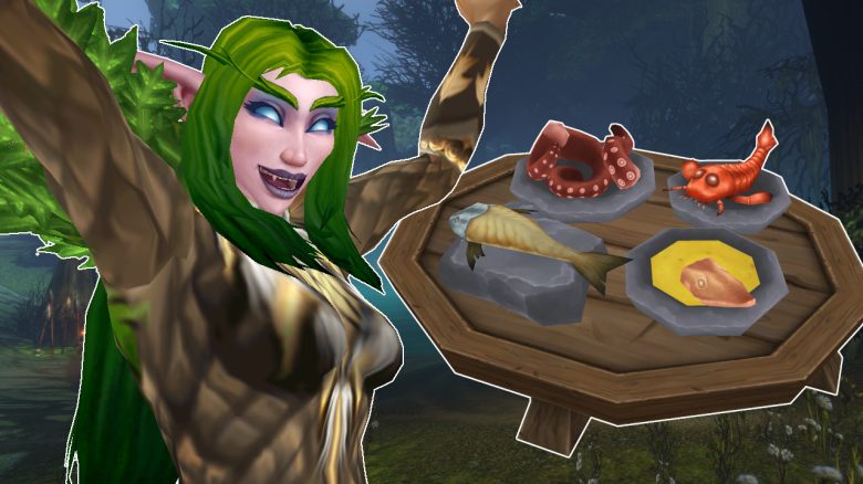WoW Druid Cheer Food Eating titel title 1280x720